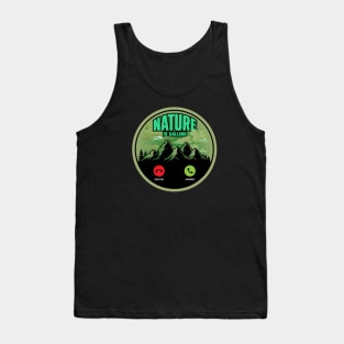 Nature is Calling (Green) Tank Top